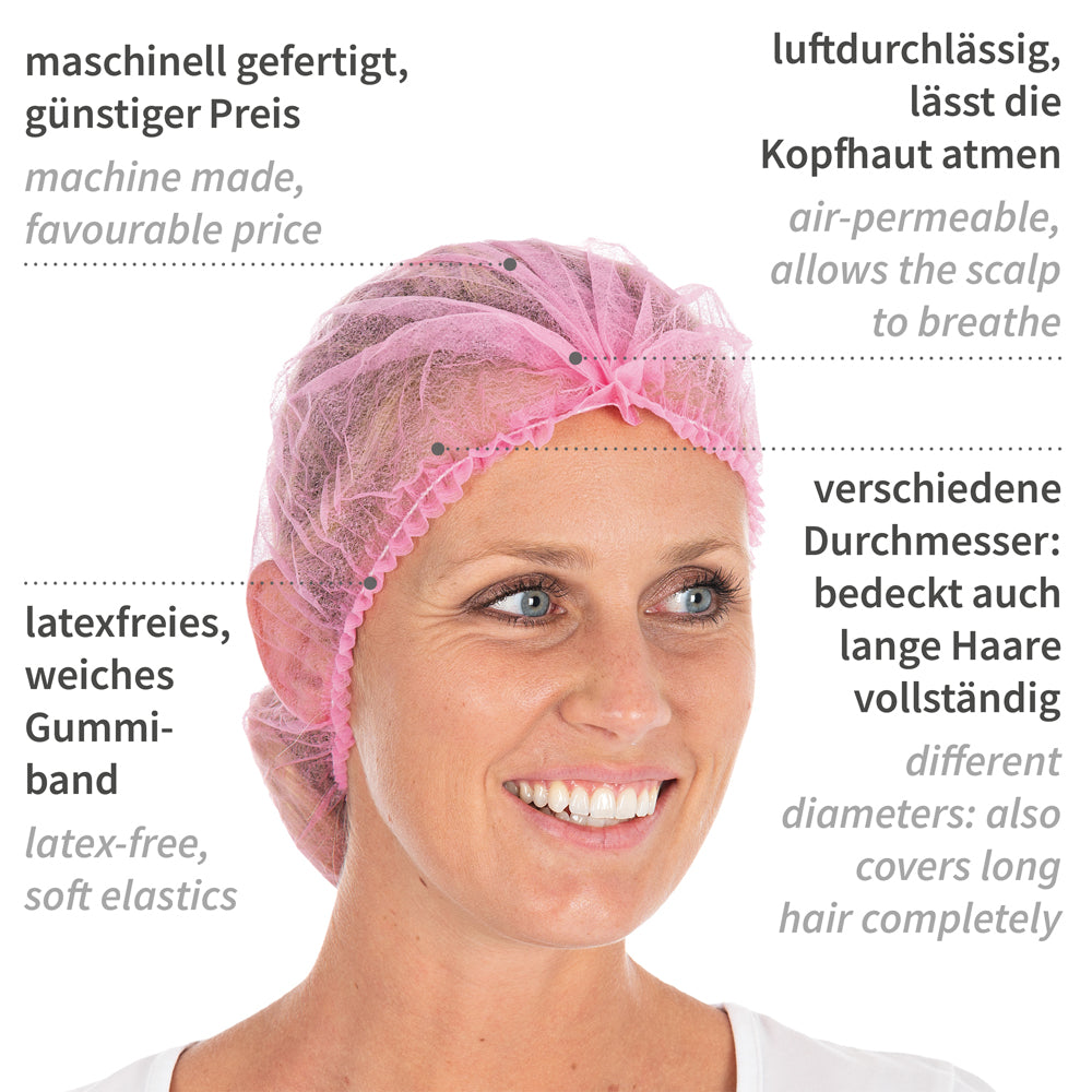 Klipphauben Light | PP - rosa