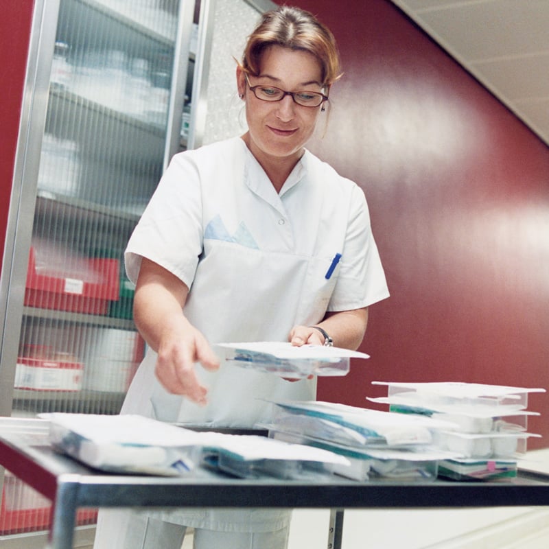Set zur präoperativen Desinfektion