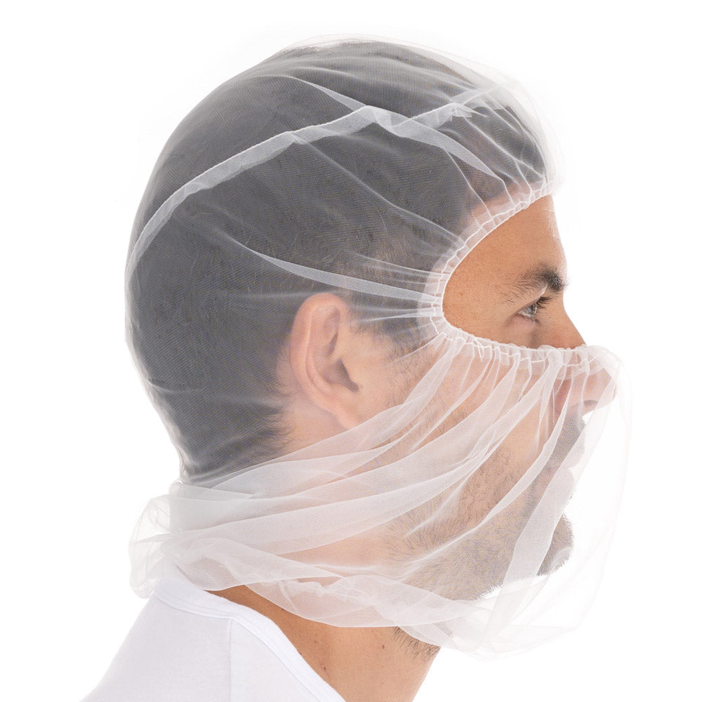 Astrohauben Micromesh | Nylon - weiß