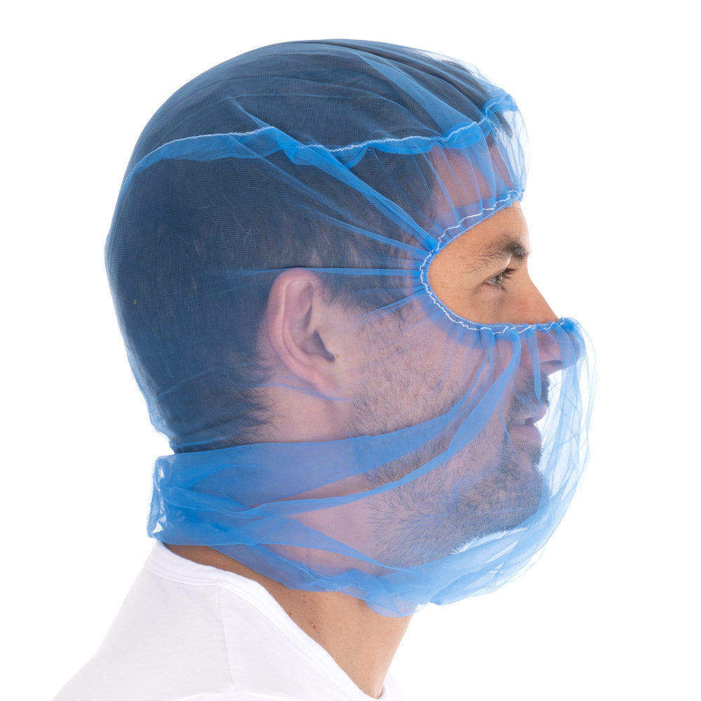 Astrohauben Micromesh | Nylon - blau