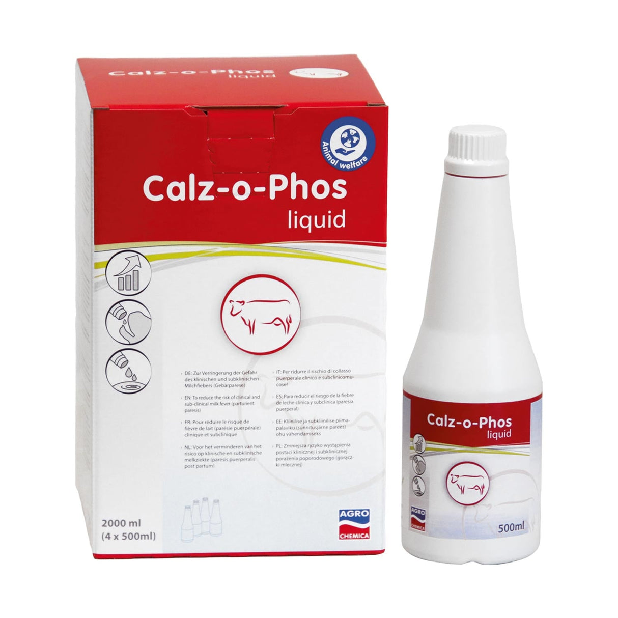 Calz-o-Phos Liquid, 4 Flaschen