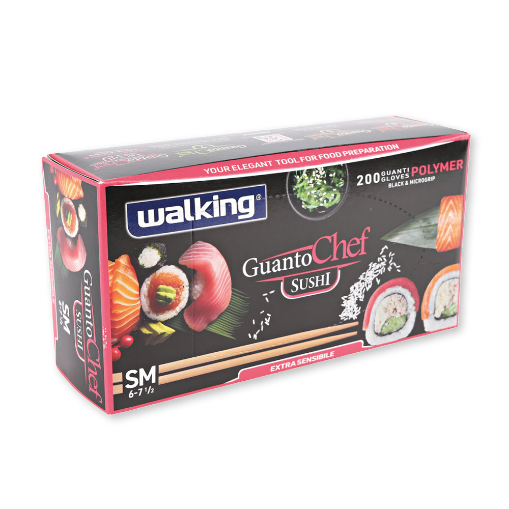 Walking CPE-Handschuhe Sushi - schwarz
