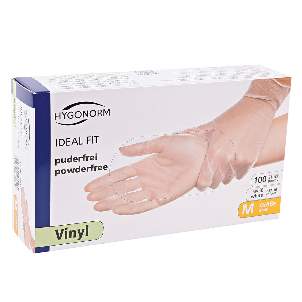 Vinylhandschuhe Ideal Fit | puderfrei - transparent