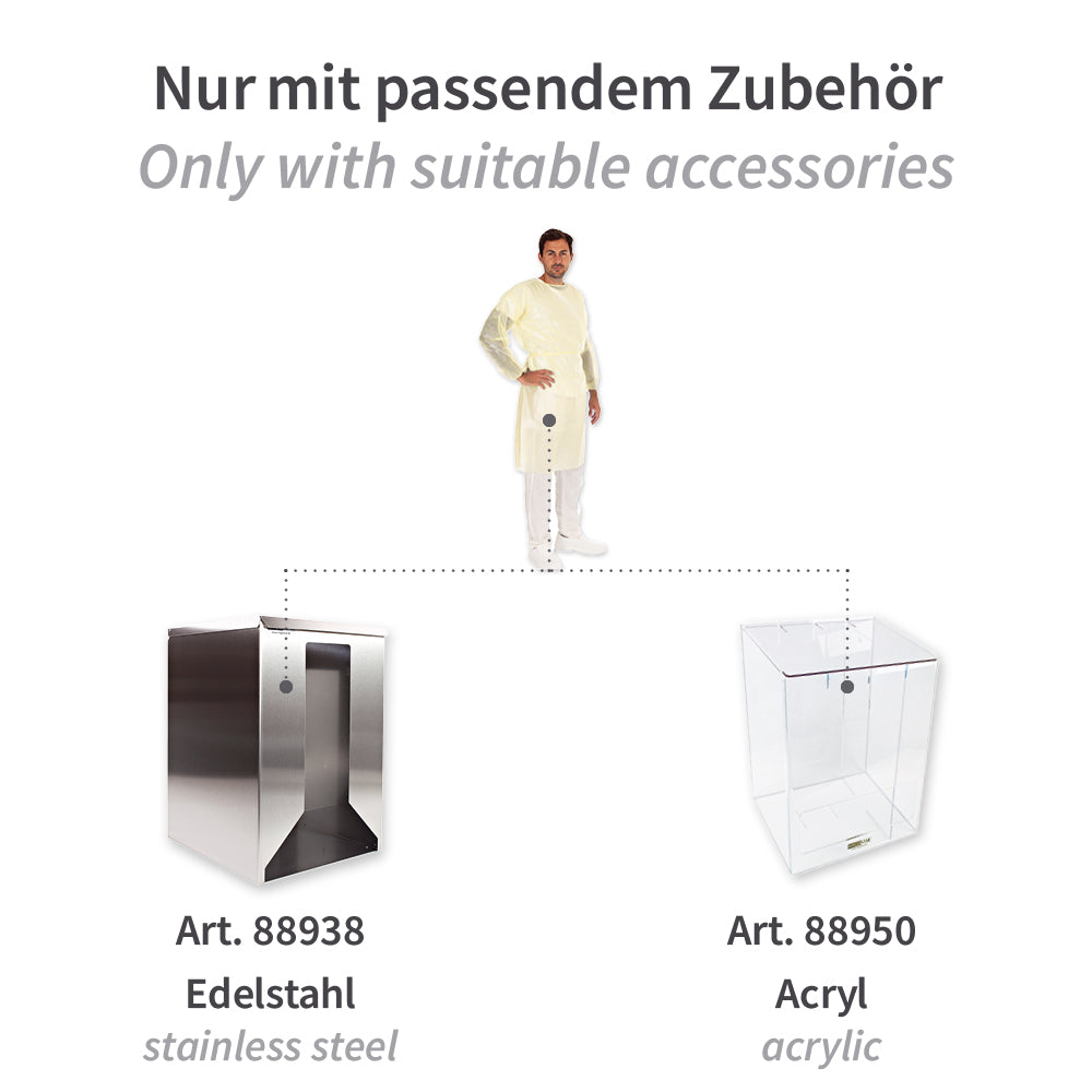 Schutzkittel Protect Typ PB 6B | PP, PE voll-laminiert - gelb