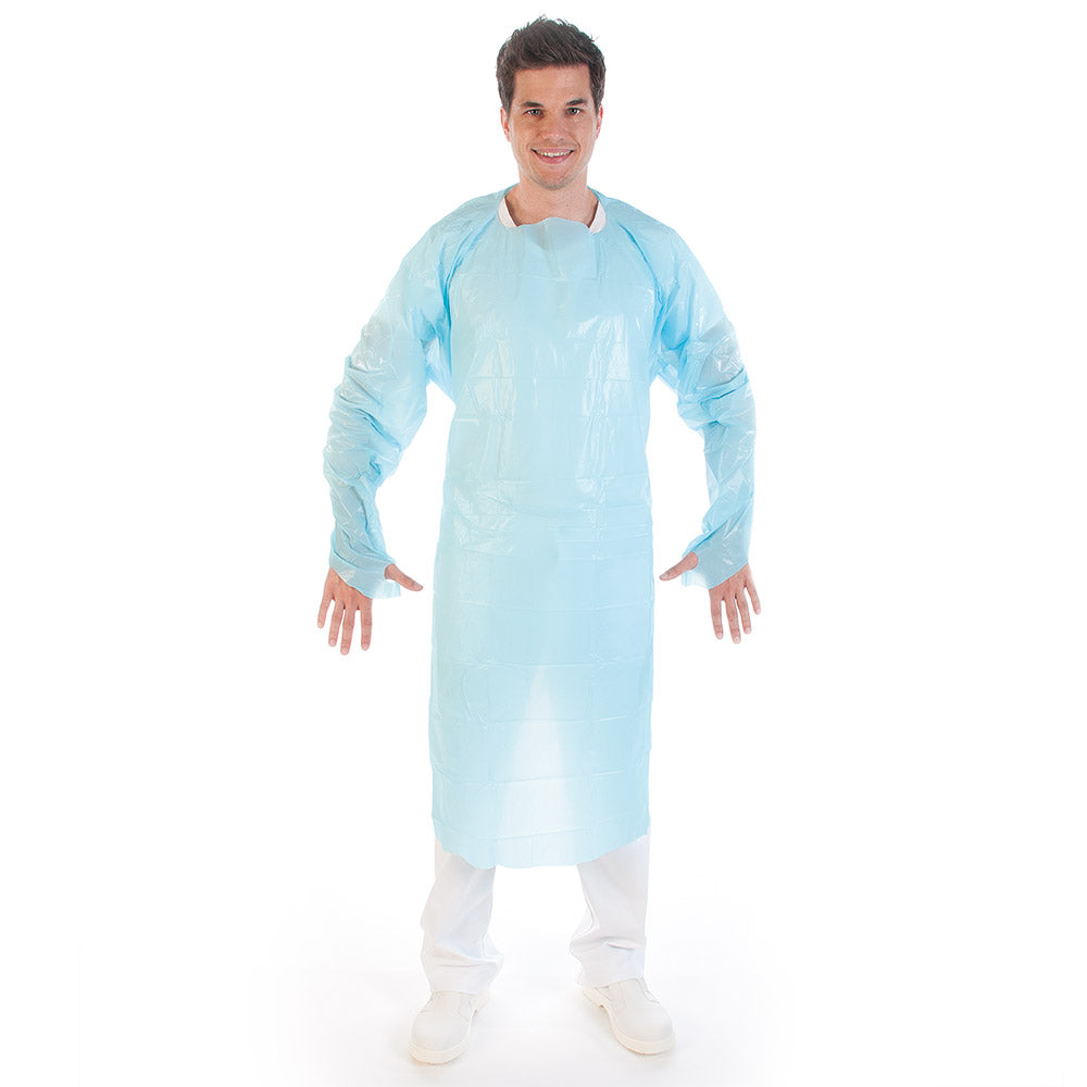 Kittel Med Light mit Daumenloch | CPE - blau