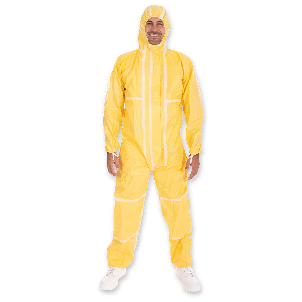 Overalls ChemicalStar Typ 3B+4B+5B+6B | SMS/PE - gelb