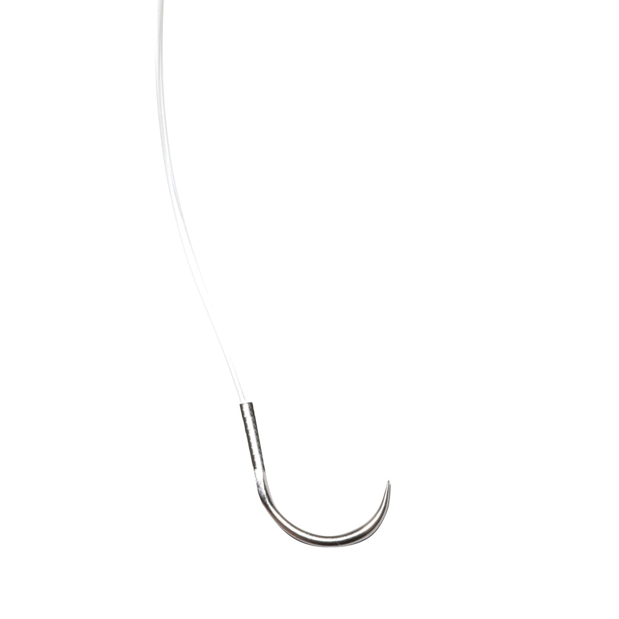Nylon Kreuzbandfaden mit Nadel und Crimp-Röhre