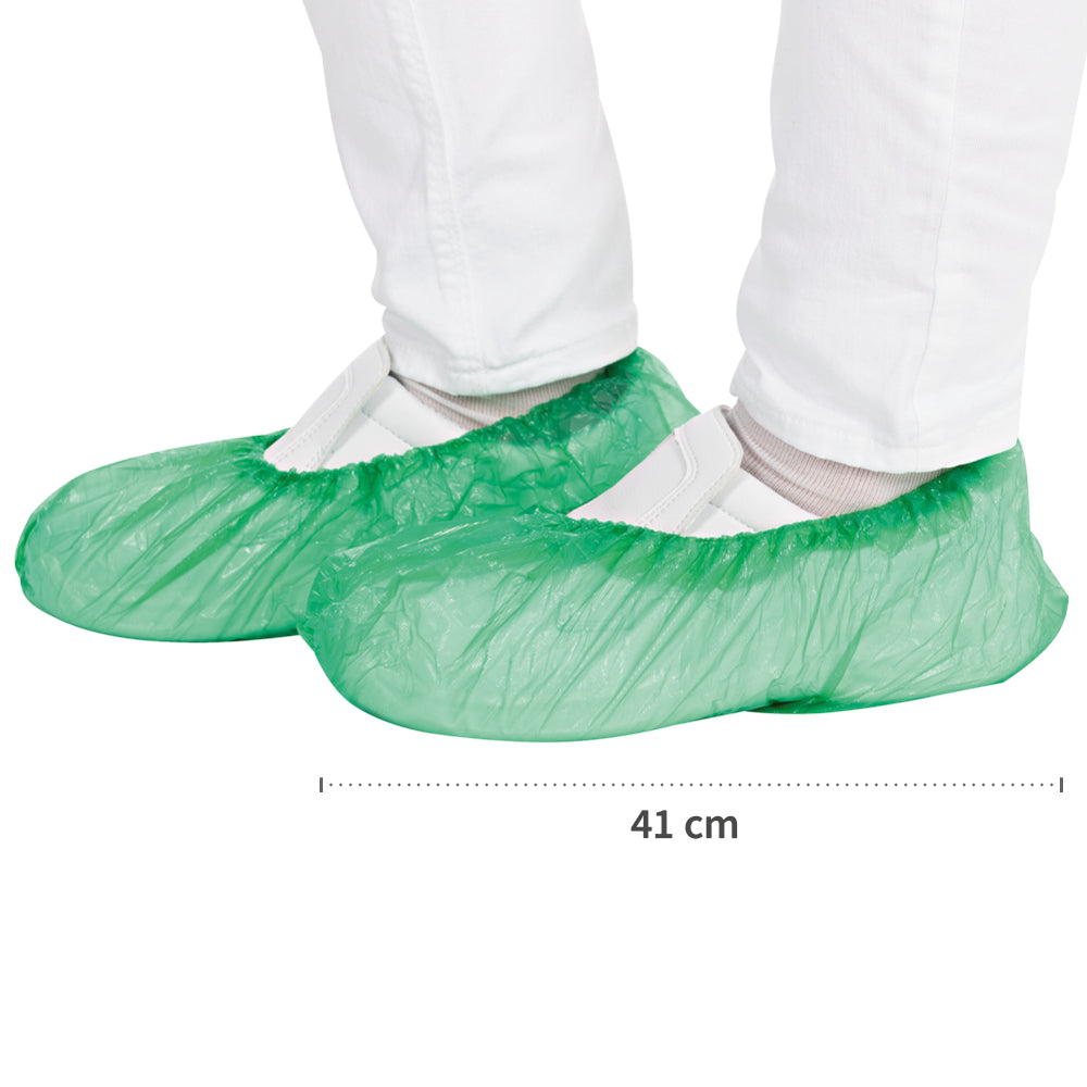 Überschuhe | CPE, maschinell gefertig - grün