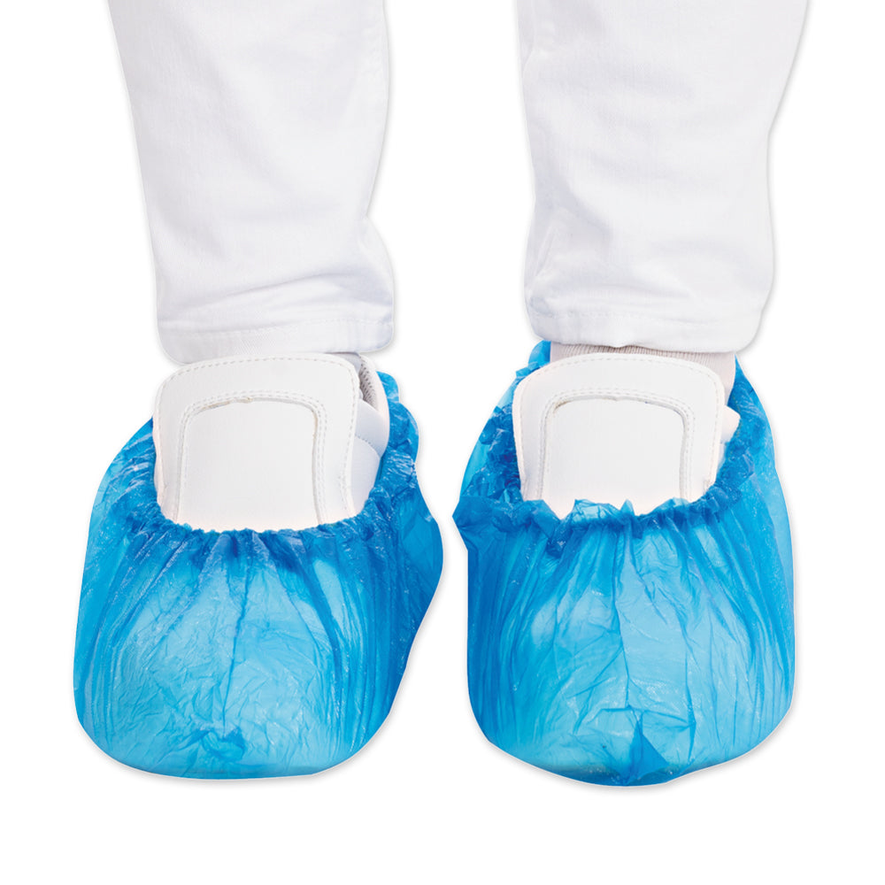 Überschuhe | CPE, maschinell gefertig - blau