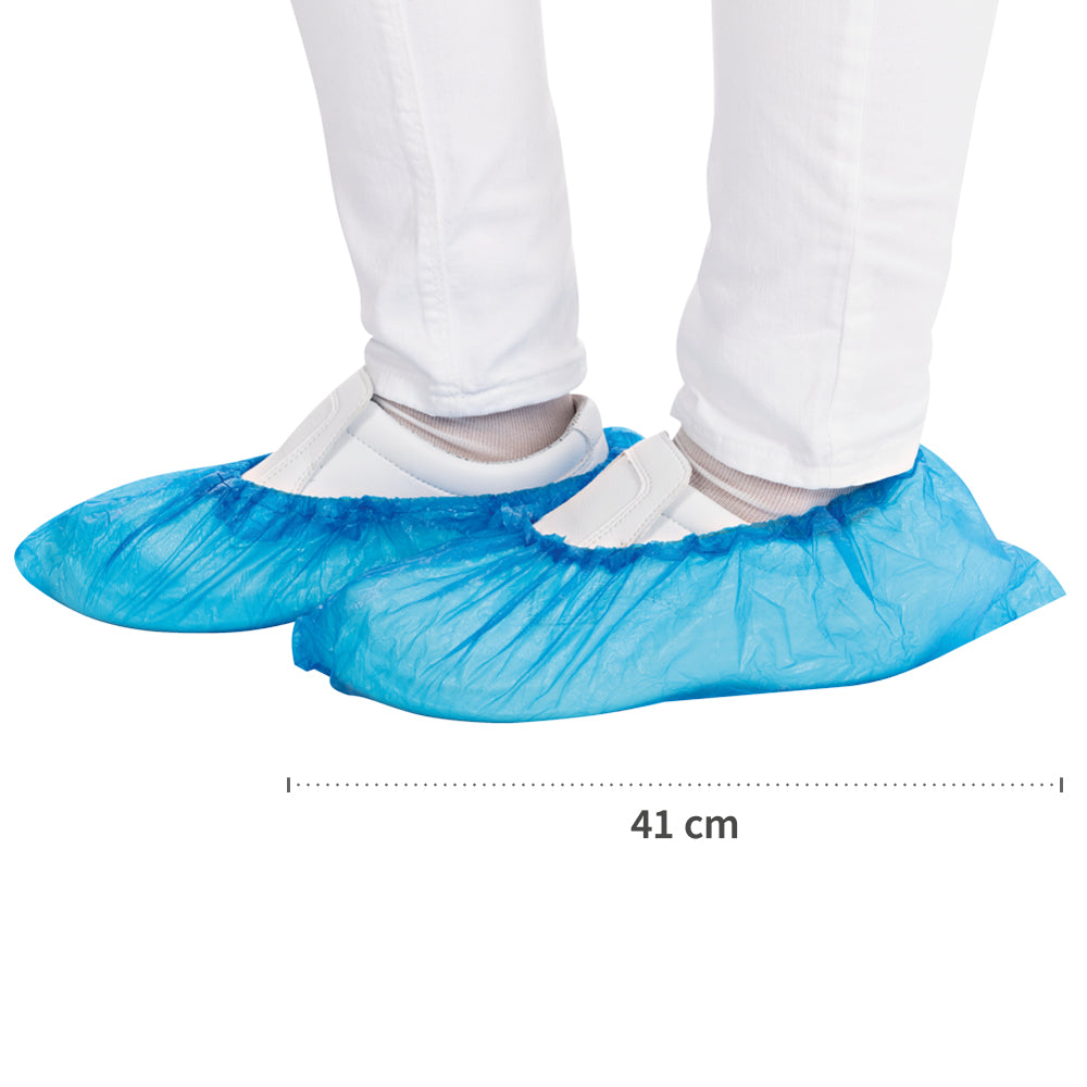 Überschuhe | CPE, maschinell gefertig - blau
