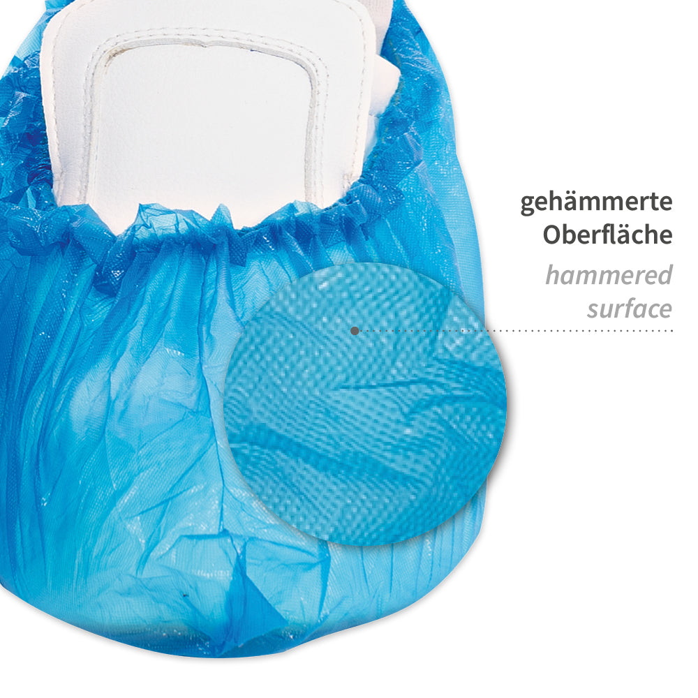 Überschuhe | CPE, maschinell gefertig - blau