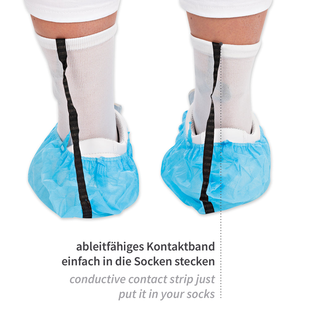 Überschuhe für Hygomat | PP, antistatisch - blau