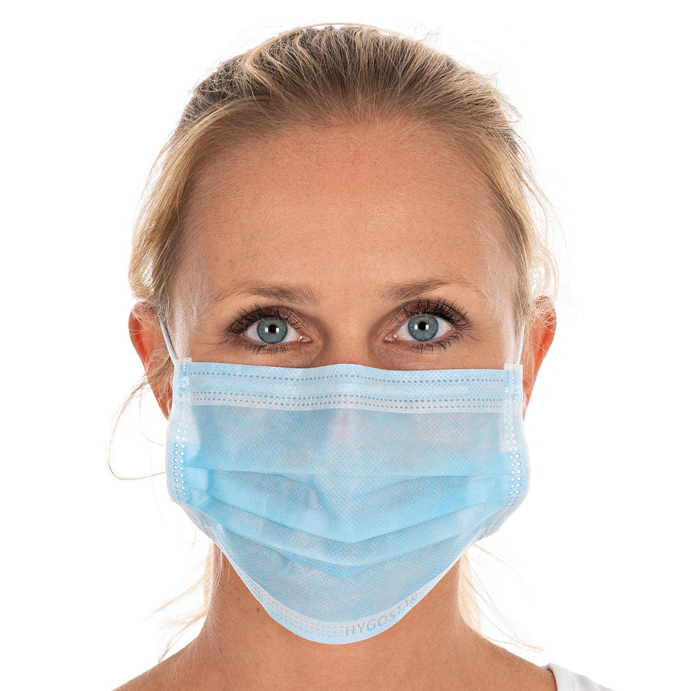 Mundschutz Civil Use, 2-lagig | PP - blau
