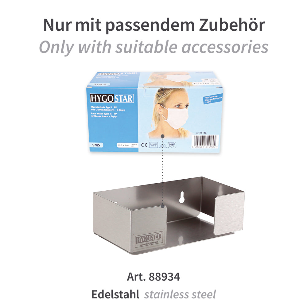 Mundschutz Typ II, 3-lagig | PP, Aktionsartikel - weiß