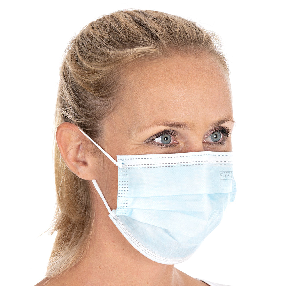 Mundschutz Typ II, 3-lagig | PP - blau