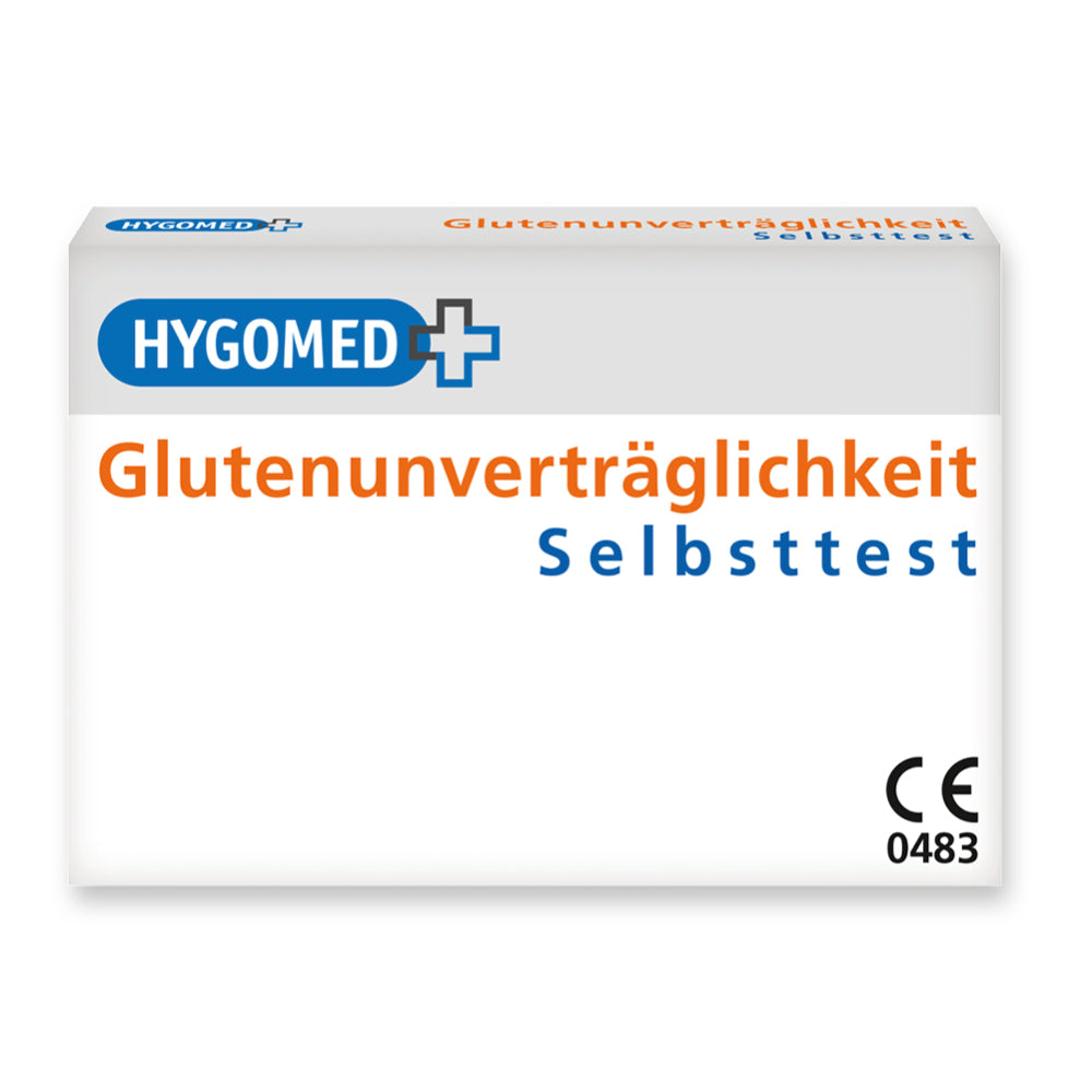 Glutenunverträglichkeit Selbsttest - weiß