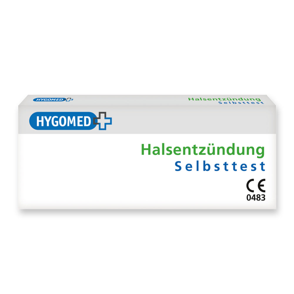 Halsentzündung Selbsttest - weiß