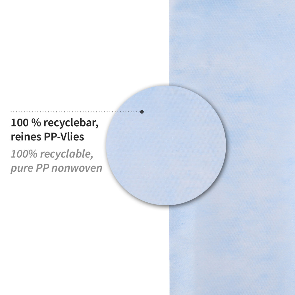 Desinfektionstücher alkoholfrei | PP - blau