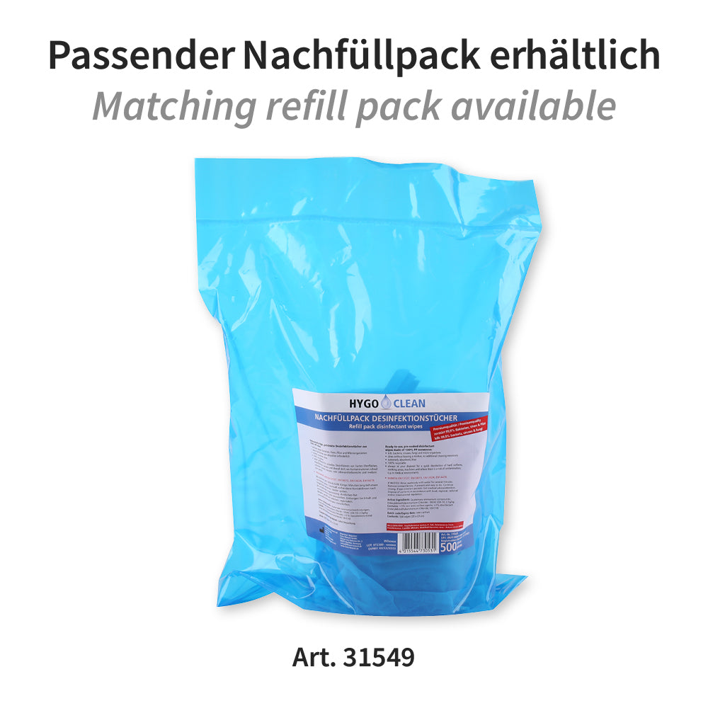 Desinfektionstücher alkoholfrei | PP - blau