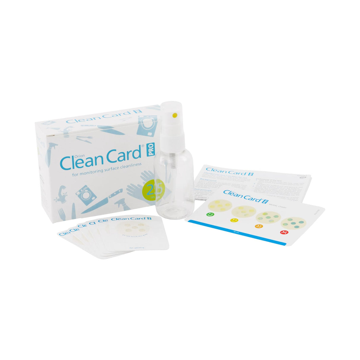Orion Clean Card Pro, Hygieneschnelltest