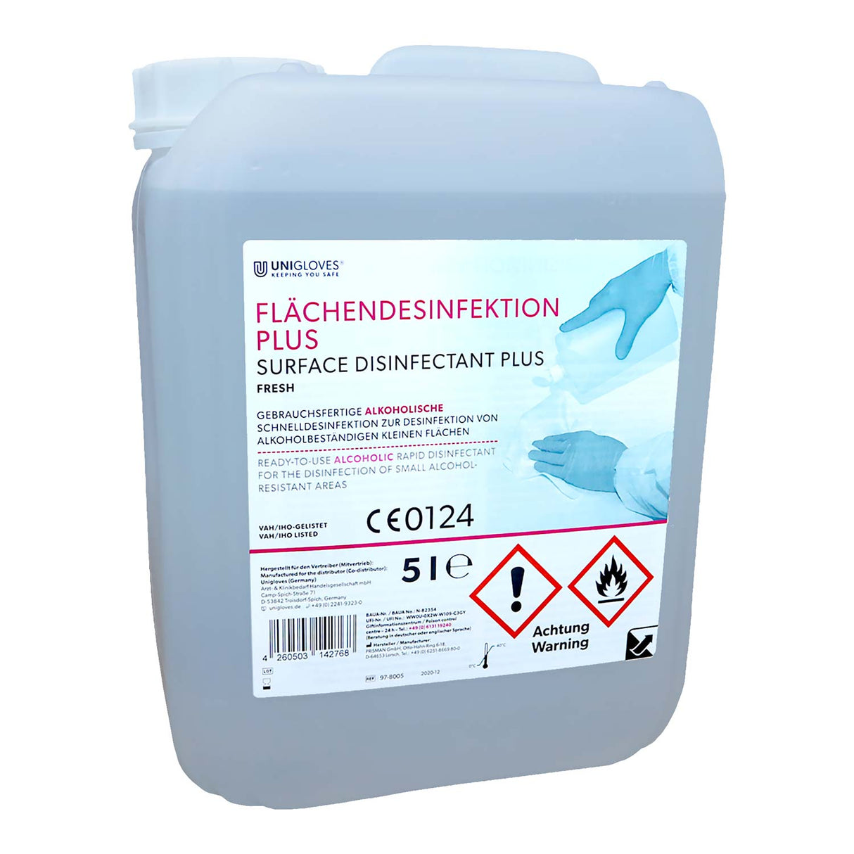 Unigloves Flächendesinfektion Plus