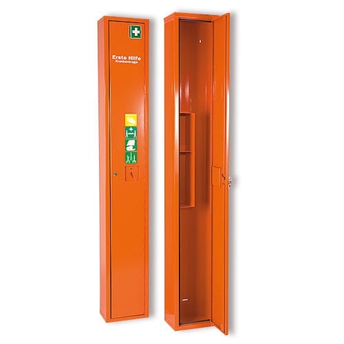 Stehschrank für Krankentrage, ohne Inhalt