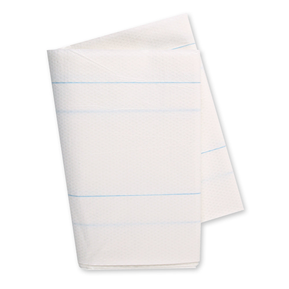 Einmallaken, 10 Fäden | Papier/PE/PES - weiß
