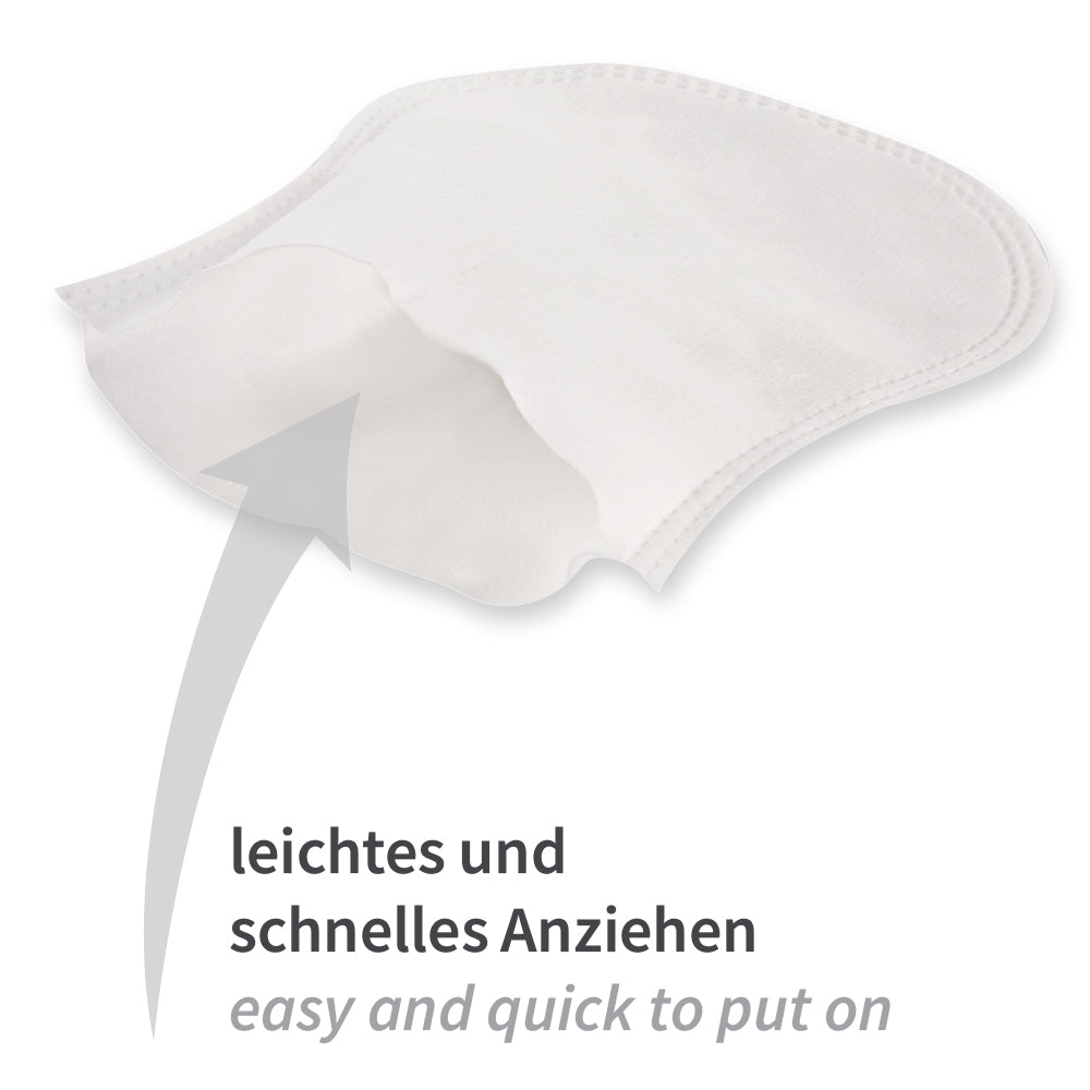 Waschhandschuhe | Spunlace - weiß