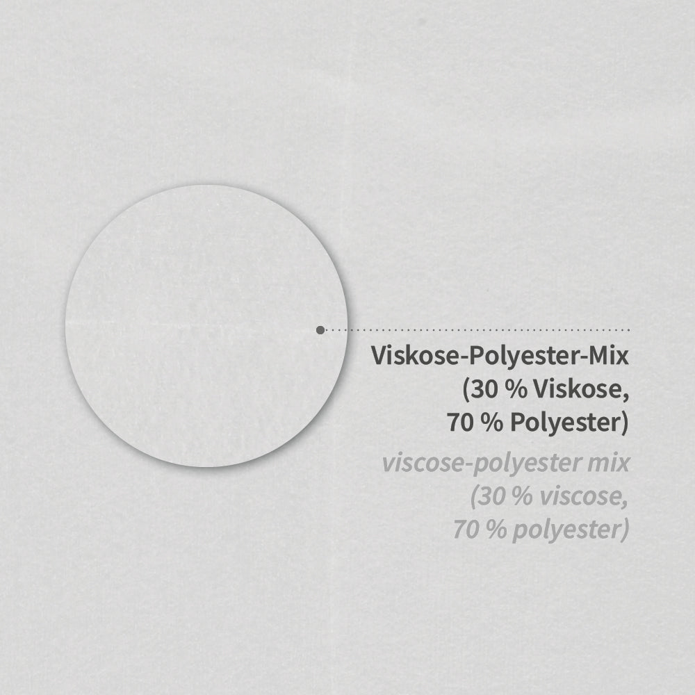 Pflegetücher Light | Viskose/Polyester, gelegt - weiß