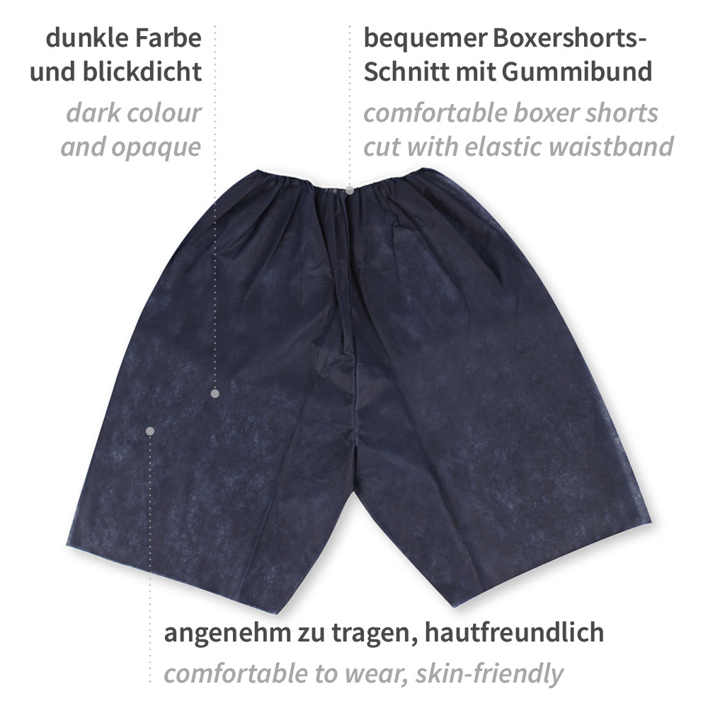 Einweg-Shorts Unisex | PP - dunkelblau