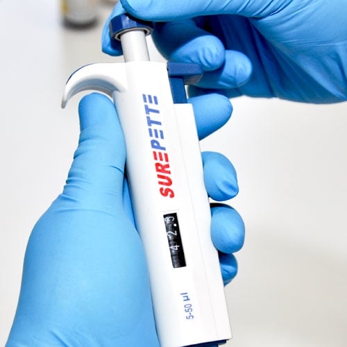 SurePette - Variabel einstellbare Kolbenhubpipette
