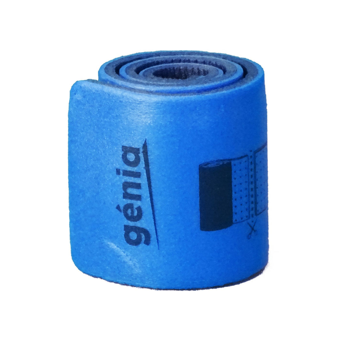 Aluminium-Rollschienen, beidseitig schaumstoffummantelt