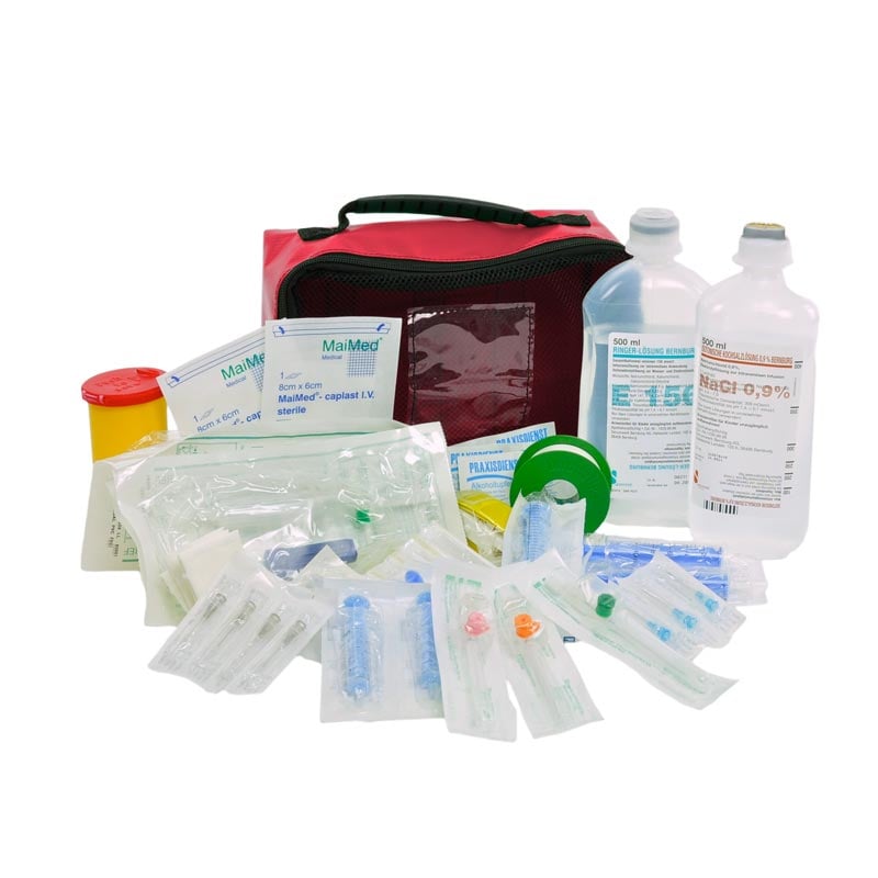 Befüllte Modultasche