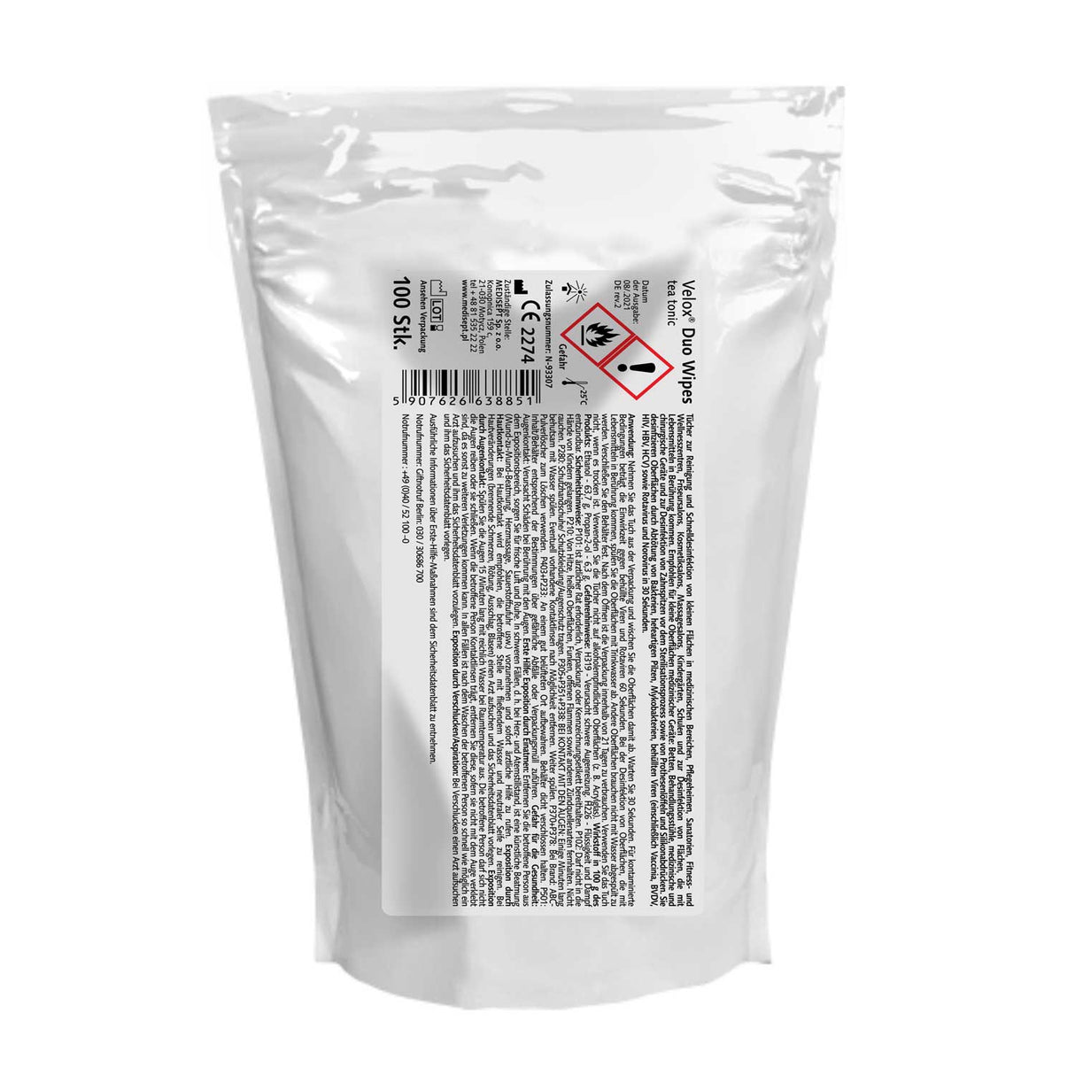 Velox Duo Wipes