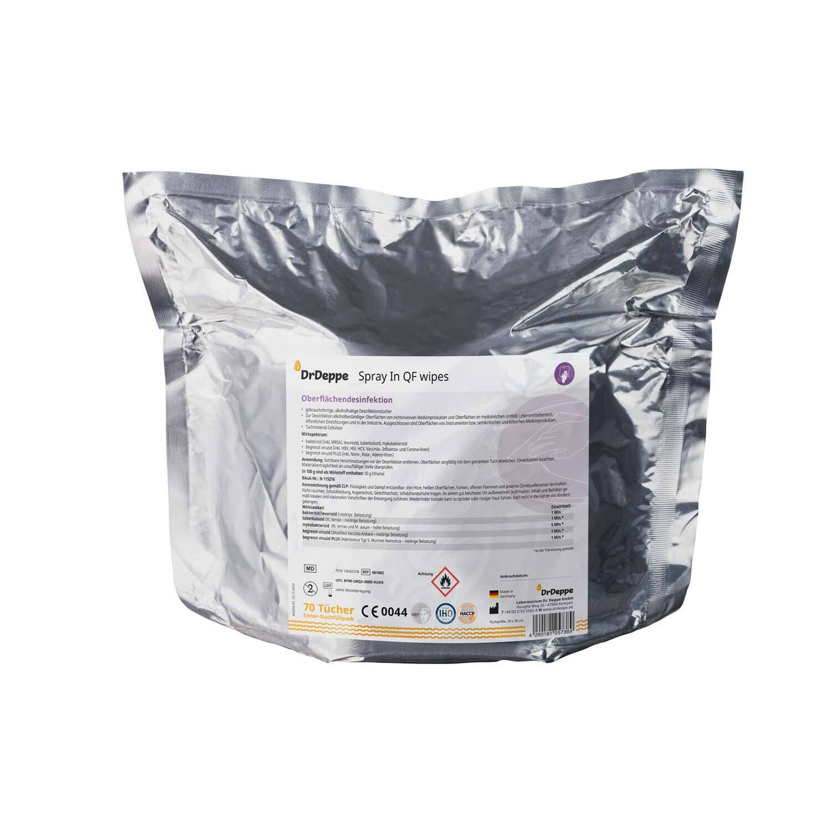 Spray In QF Wipes Eimer-Nachfüllpack