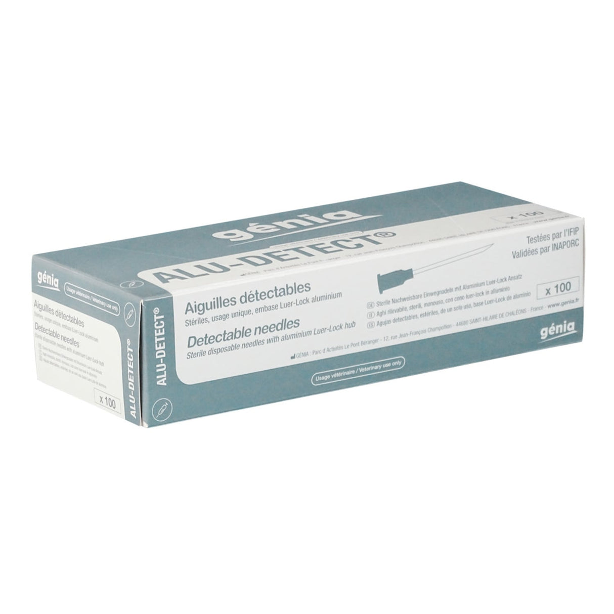ALU-DETECT® Detektierbare, sterile Hypodermic-Nadeln