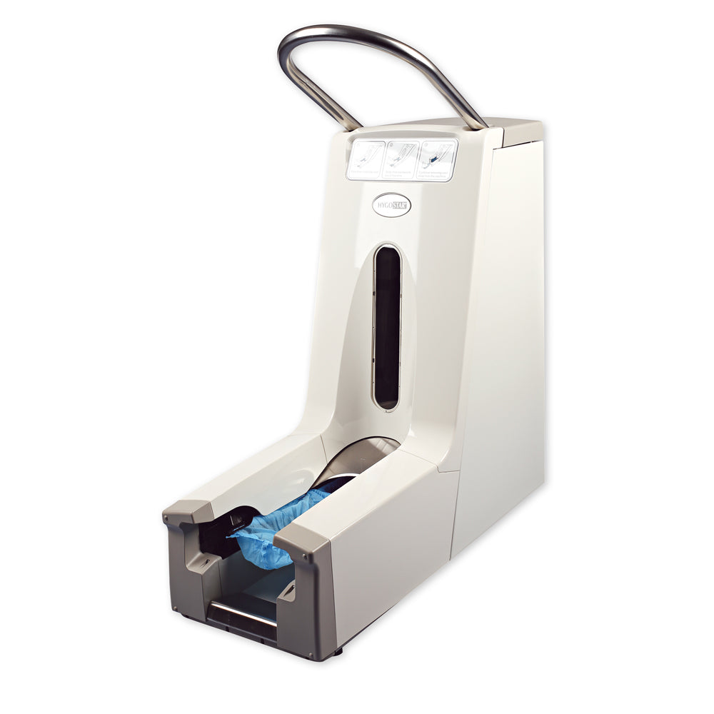 Überschuhspender Hygomat Comfort - weiß-grau