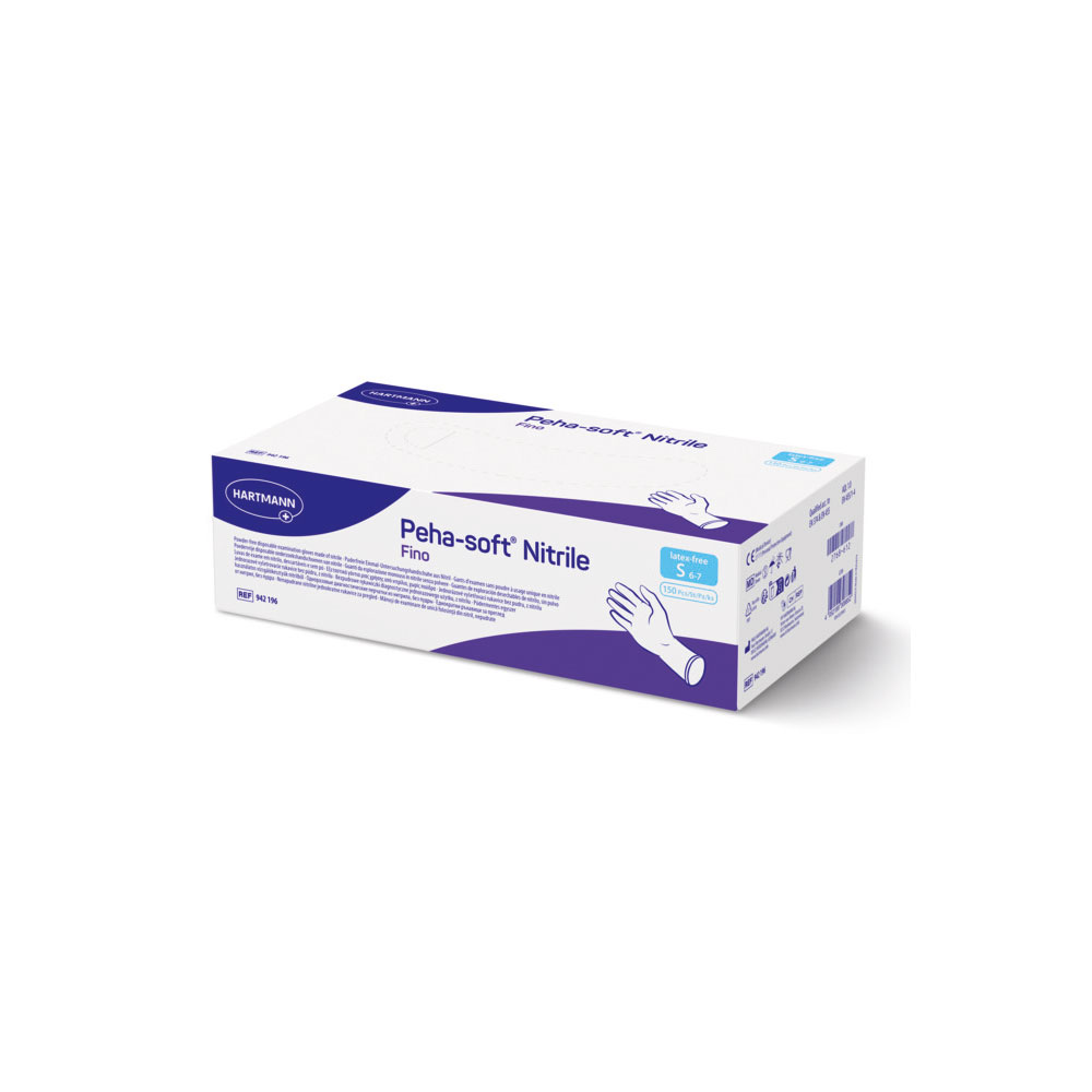 Hartmann Peha-soft® nitrile fino powderfree, Untersuchungshandschuhe - lila