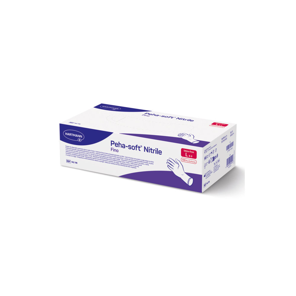 Hartmann Peha-soft® nitrile fino powderfree, Untersuchungshandschuhe - lila