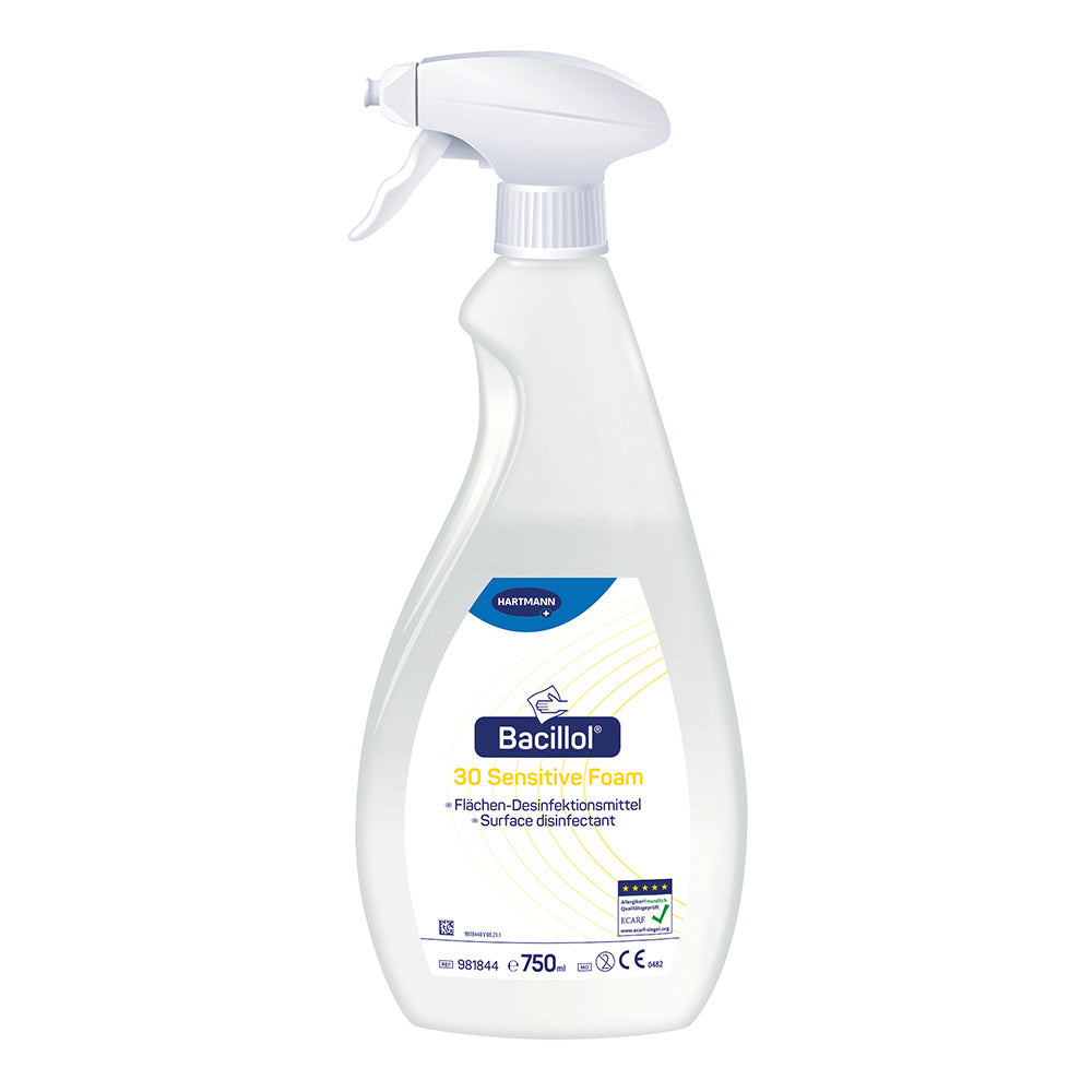 Hartmann Bacillol® 30 Sensitive Foam, Flächendesinfektionsmittel - transparent
