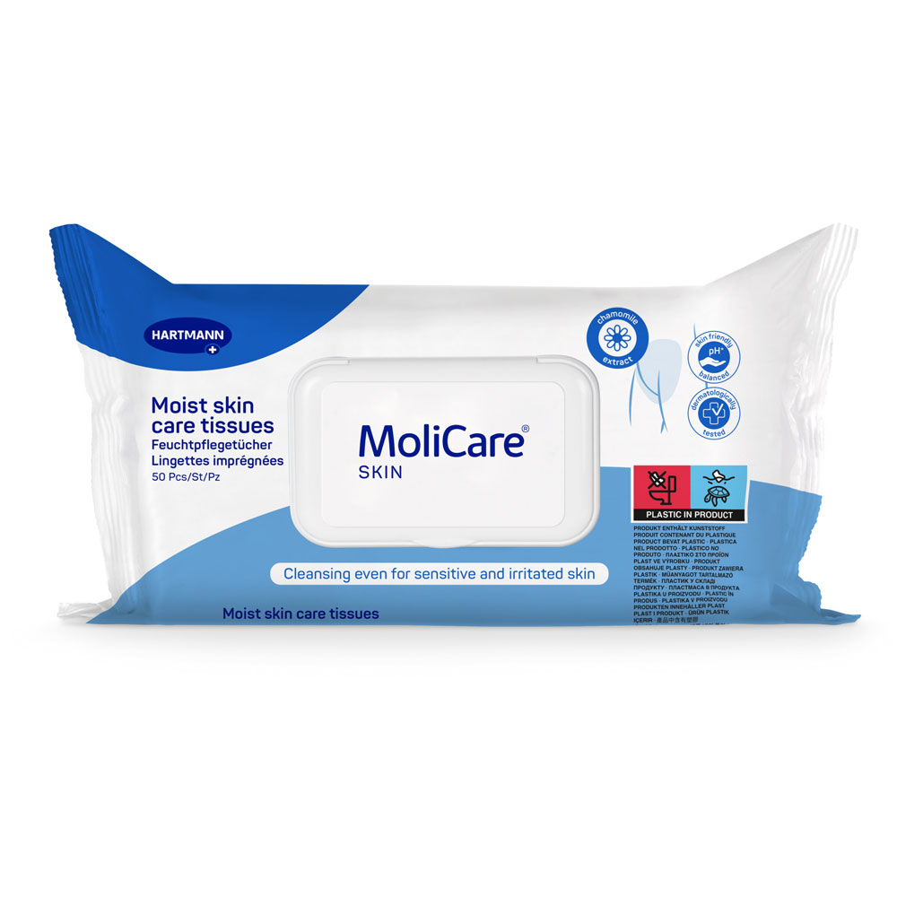 Hartmann MoliCare® Skin Feuchtpflegetücher - weiß