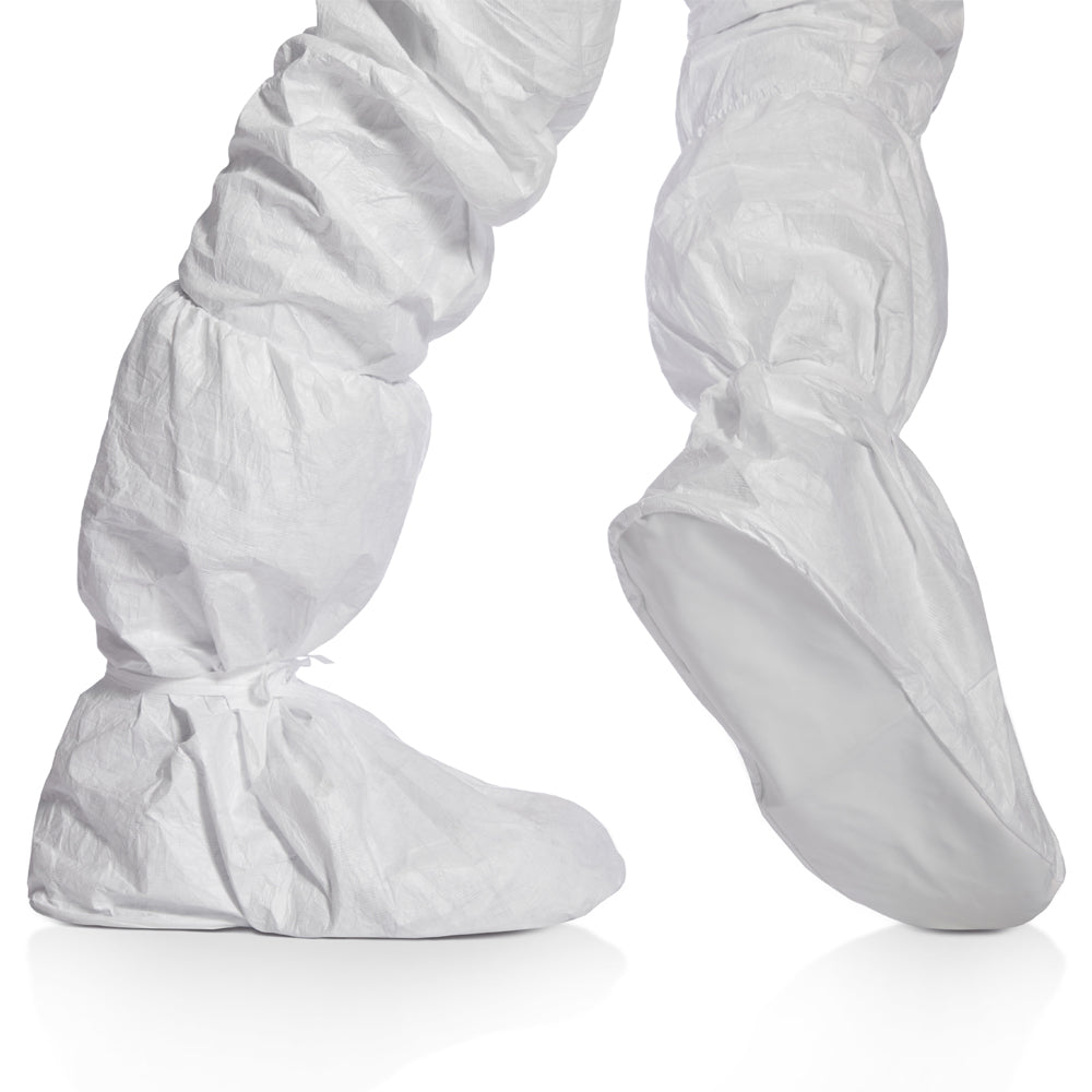 DuPont™ Tyvek® IsoClean® Rutschhemmende Überstiefel IC 458 B WH MS, steril - weiß