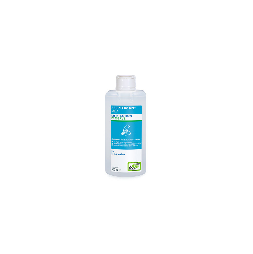 Dr. Schumacher ASEPTOMAN® MED, Alkoholische Händedesinfektion - weiß