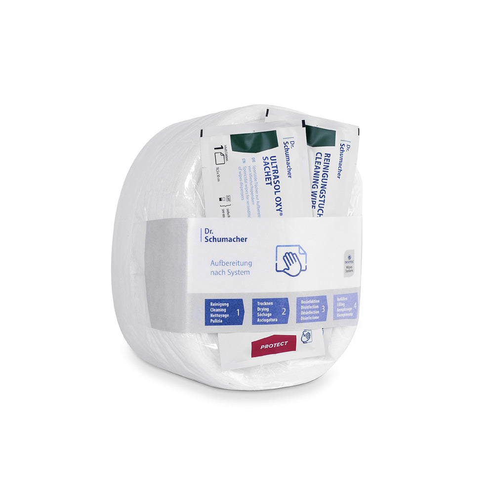 Dr. Schumacher ECO WIPES Vliestuchrollen - weiß