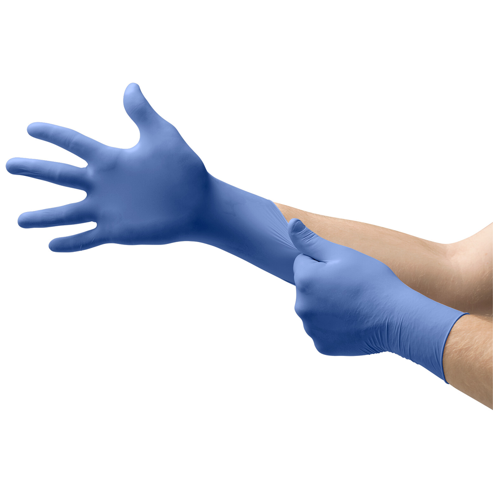 Ansell Microflex® 93-823, Nitrilhandschuhe - blau