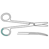 Metzenbaumschere, stumpf/stumpf 14,5 cm