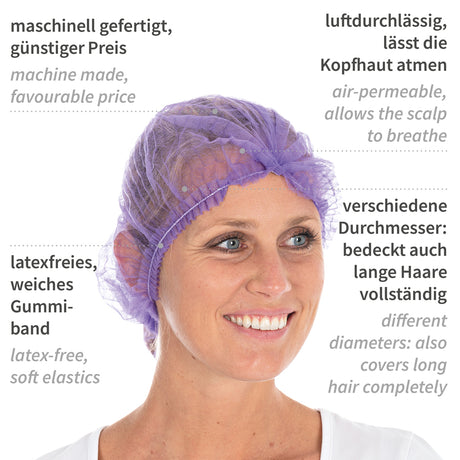 Klipphauben Light | PP - lila