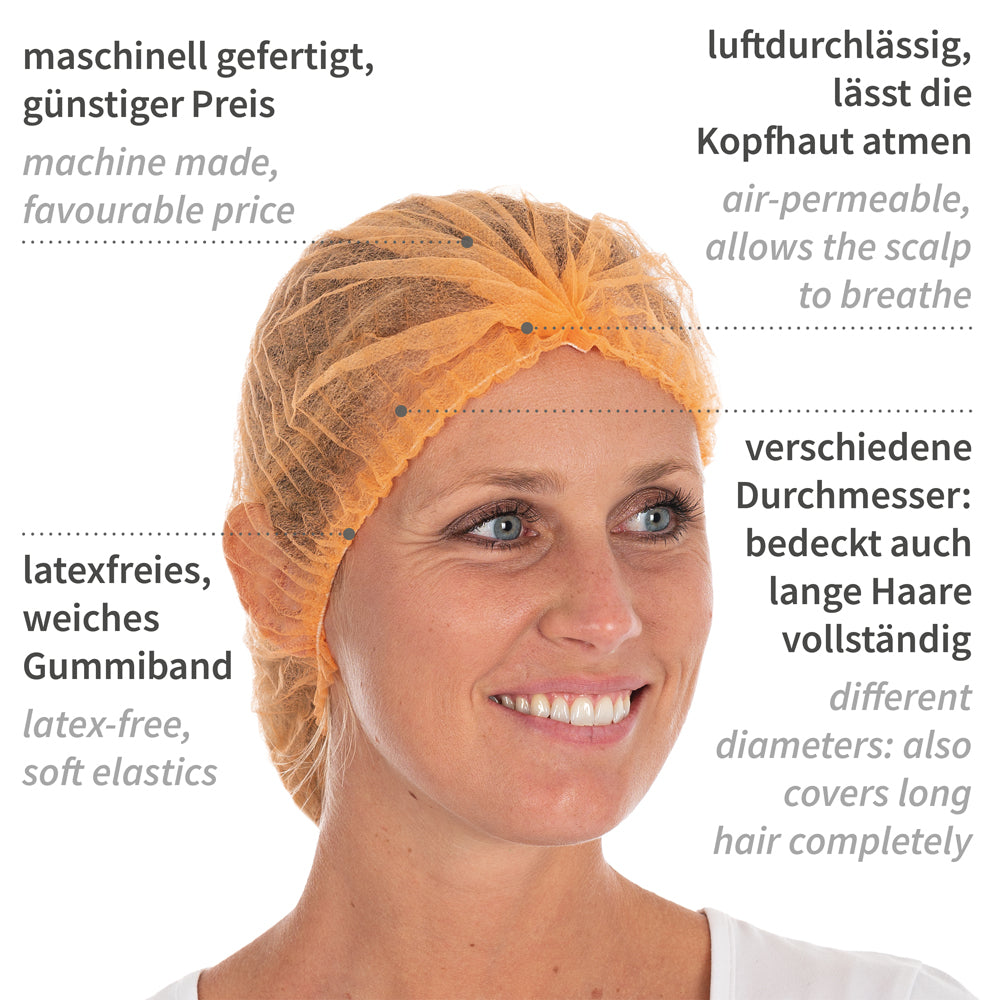 Klipphauben Light | PP - orange