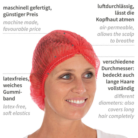 Klipphauben Light | PP - rot