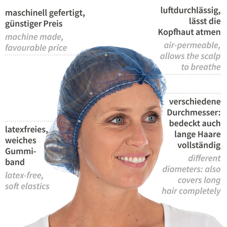 Klipphauben Light | PP - dunkelblau